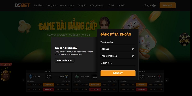 Cách để tham gia dự thưởng ưu đãi tại hệ thống debet